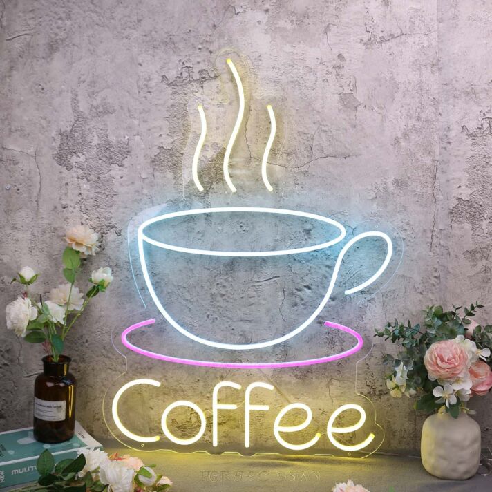 Kaffee Tasse LED Neonschild