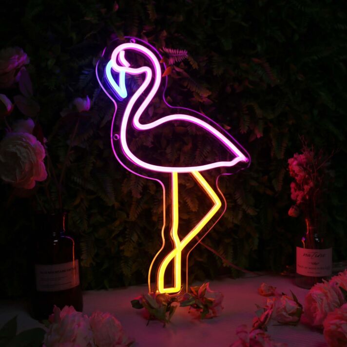 Lovely Flamingo Custom Neon Sign