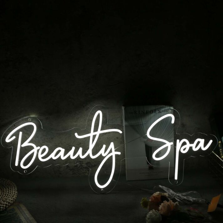 Beauty Spa LED-Neonschild für Spa und Kosmetiksalon