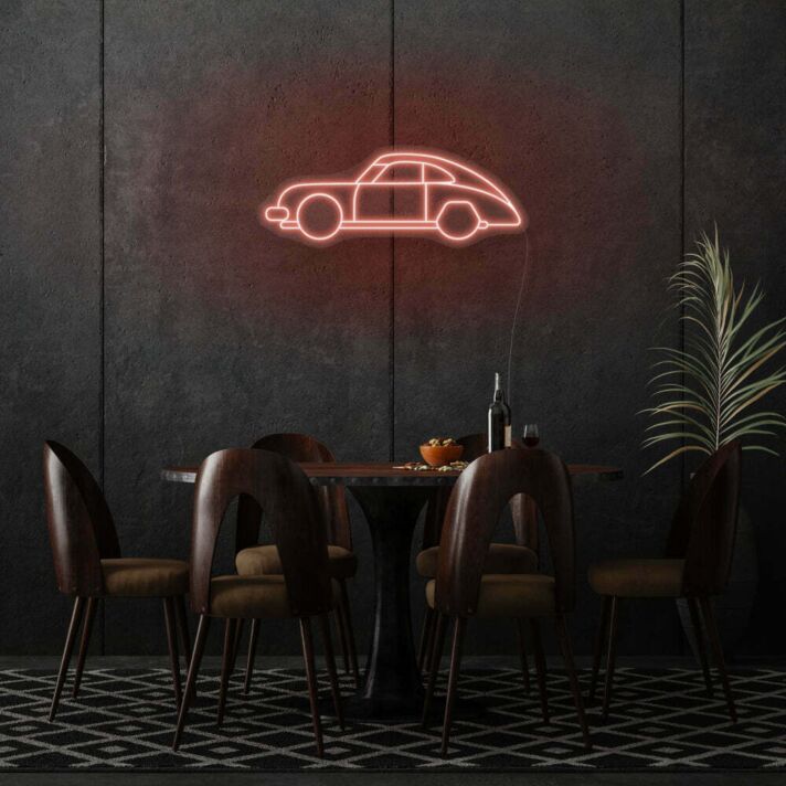 Klassisches Auto LED-Neonschild für Wohnzimmer Bar