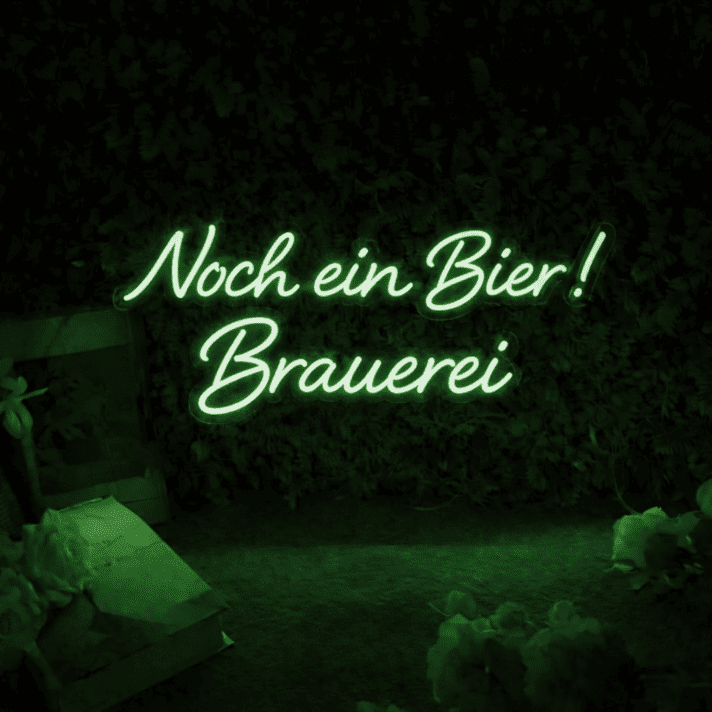 Noch ein Bier! Brauerei LED-Neonschild für Bar und Brauerei