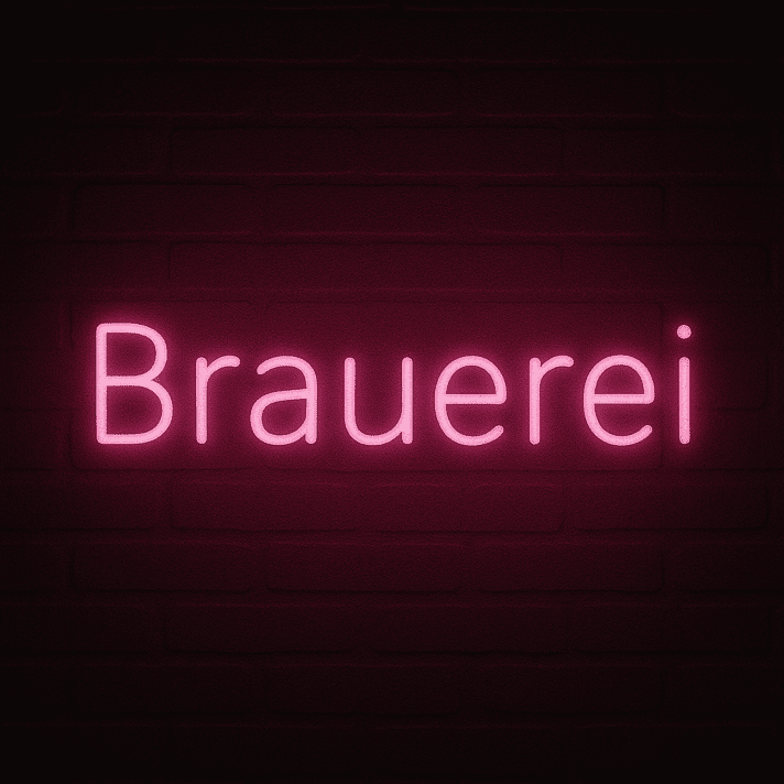 Brauerei LED-Neonschild für Bar und Restaurant