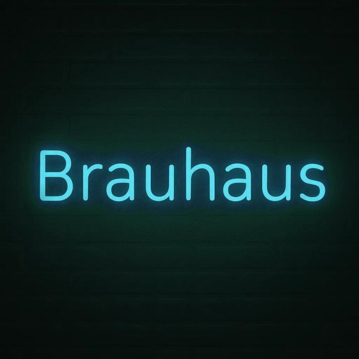 Brauhaus LED-Neonschild für Bar und Restaurant