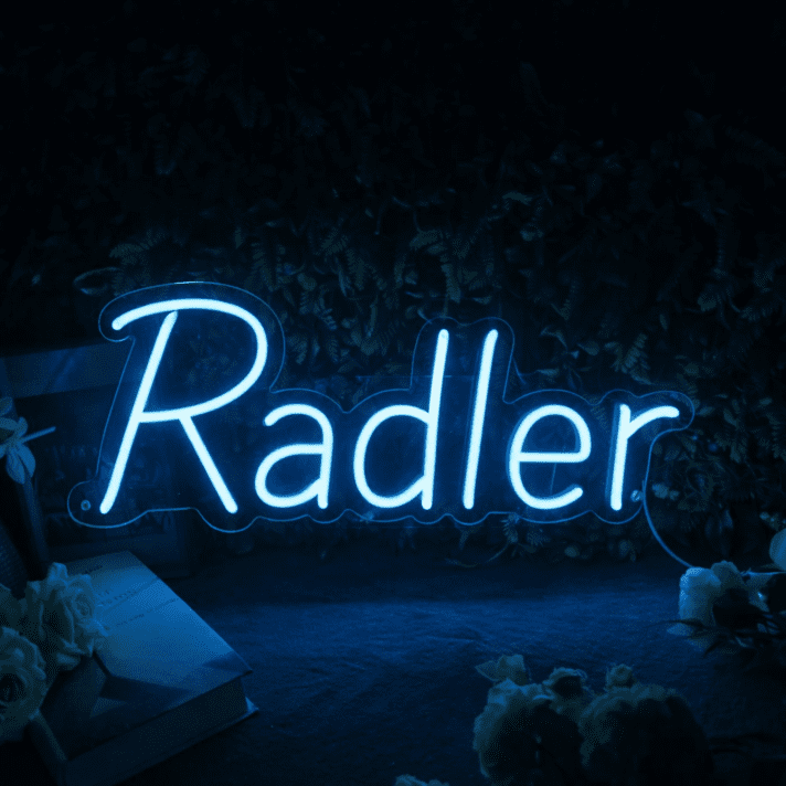 Radler LED-Neonschild für Bar und Biergarten