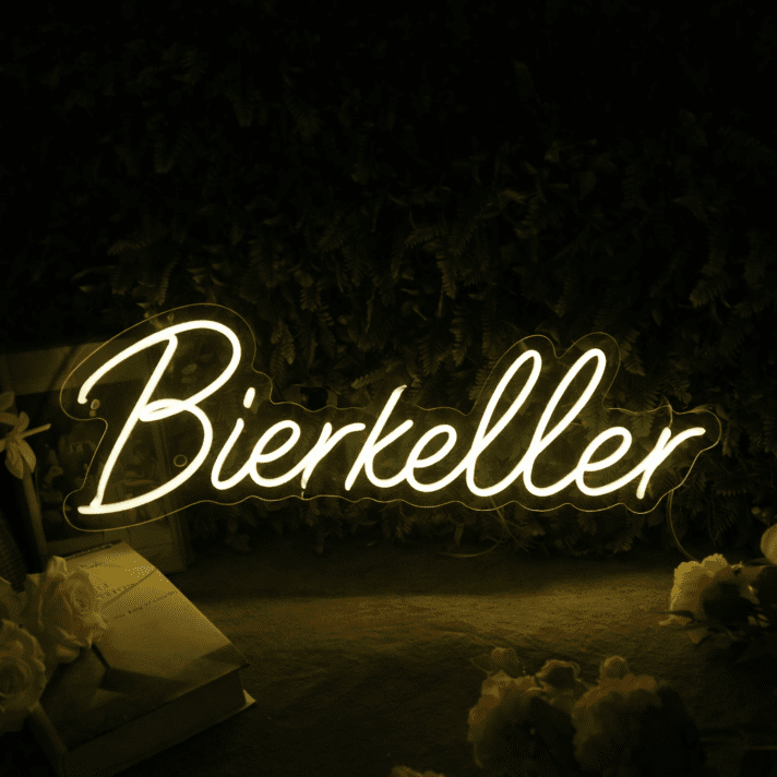Bierkeller LED-Neonschild für Bar und Gaststätte