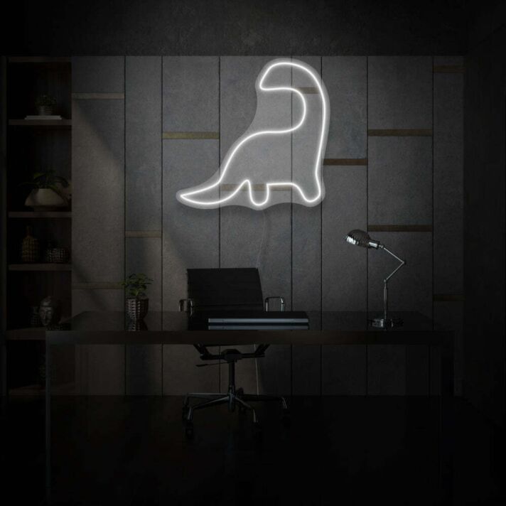 Dinosaurier LED-Neonschild für Büro und Wohnzimmer