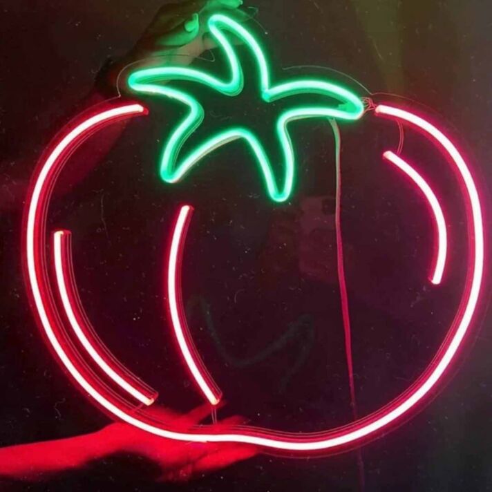 Tomate LED-Neonschild für Restaurant Küche