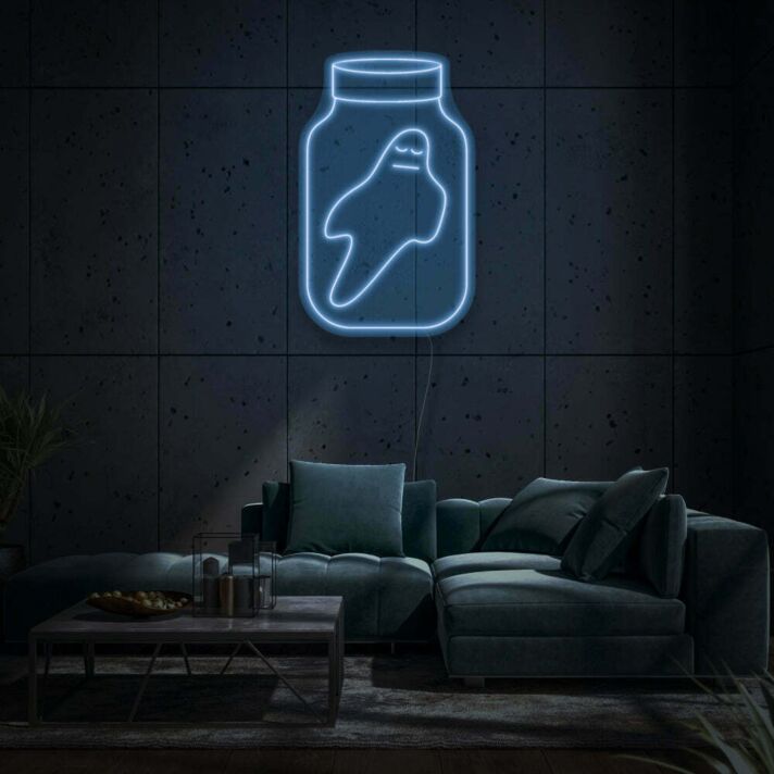 Geist im Glas LED-Neonschild Wohnzimmer Bar