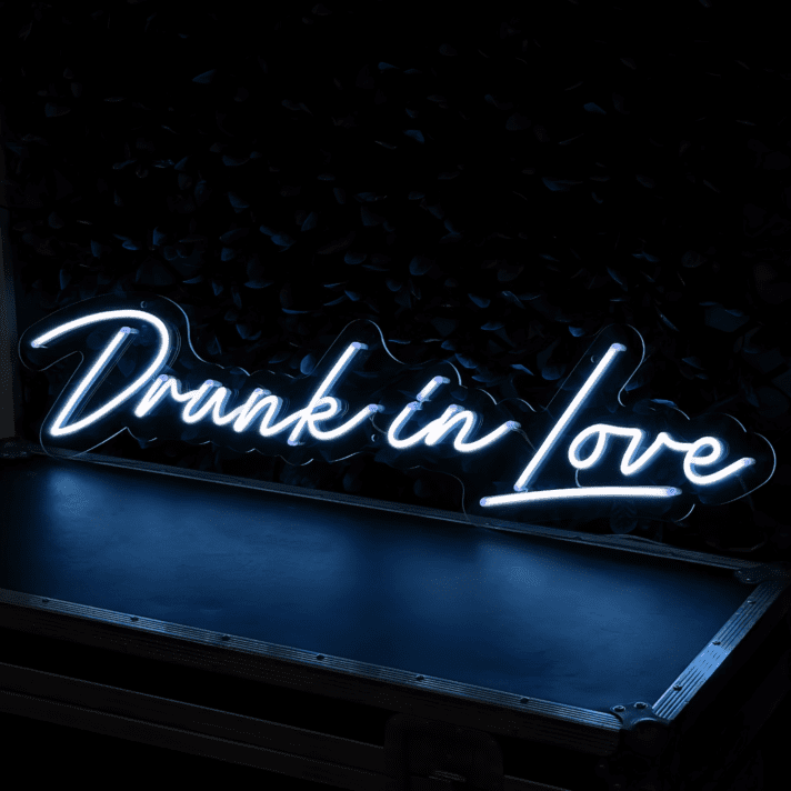Drunk in Love LED-Neonschild Bar Club