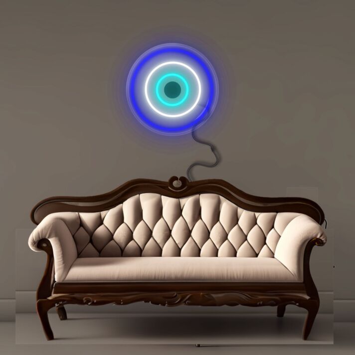 Auge Symbol LED-Neonschild Wohnzimmer Dekoration