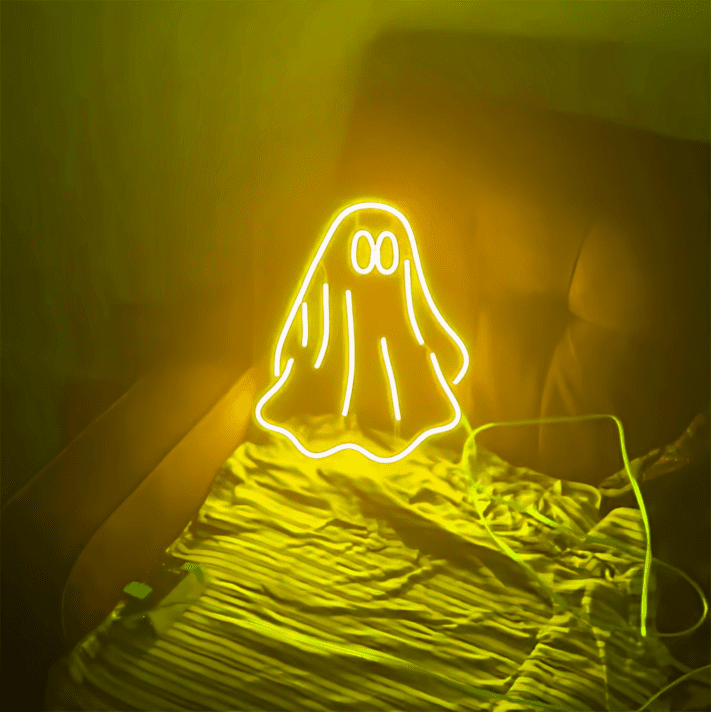 Geist LED-Neonschild für Halloween Wohnzimmer