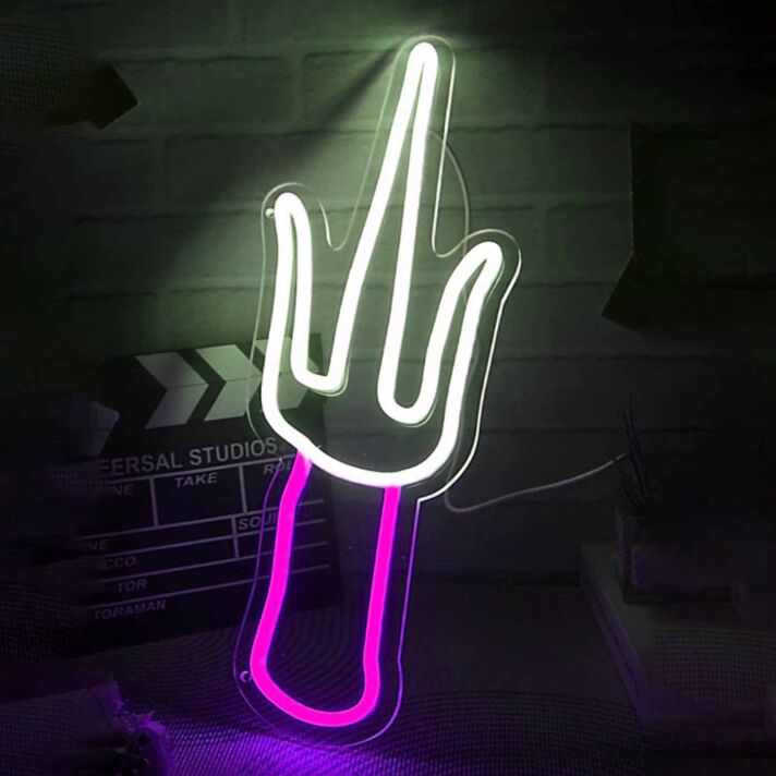 Handgeste Mittelfinger LED-Neonschild für Bar Club