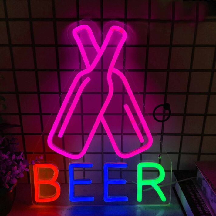 BEER LED-Neonschild für Bar und Restaurant