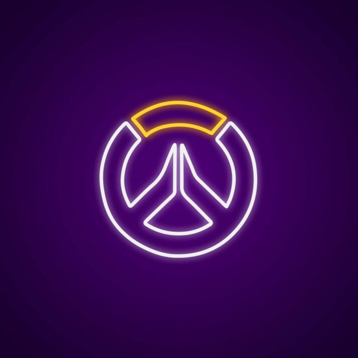 Gaming Logo Symbol LED-Neonschild für Gaming und Wohnzimmer