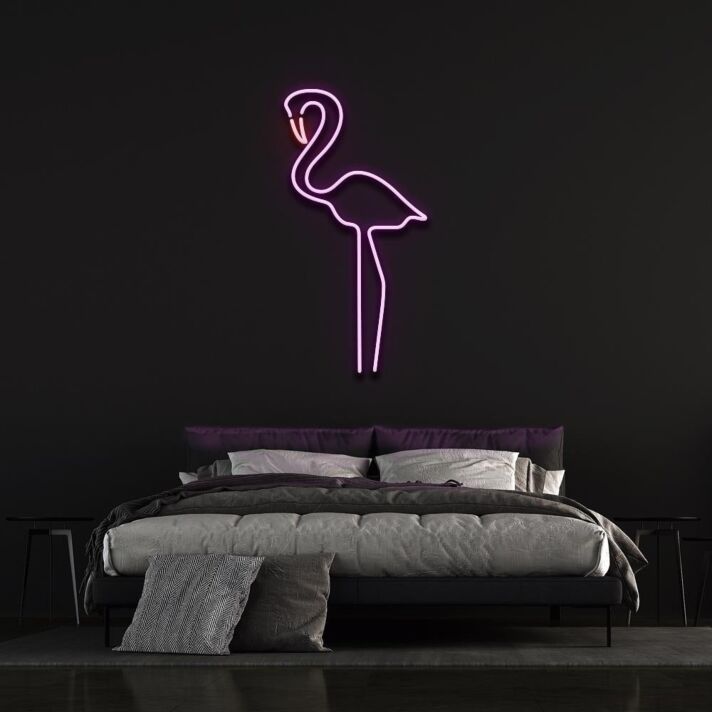 Flamingo LED-Neonschild Schlafzimmer Wohnzimmer