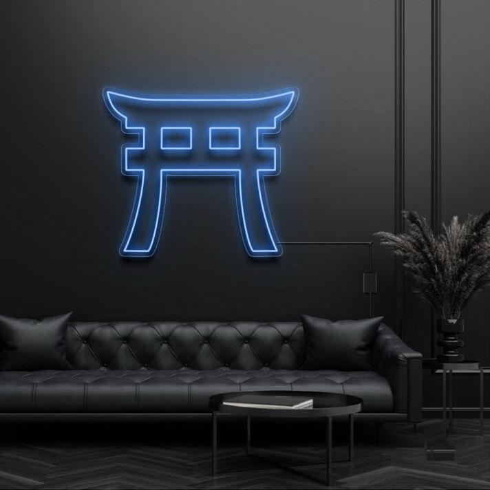 Torii Torbogen LED-Neonschild Wohnzimmer Büro