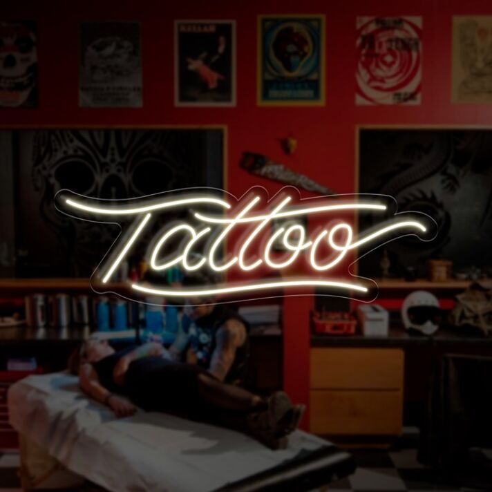 Tattoo LED-Neonschild für Tattoo Studio