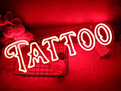 TATTOO LED-Neonschild für Tattoo Studio