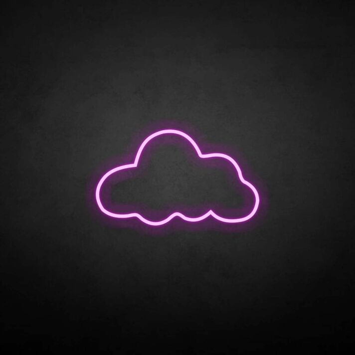 Wolke LED-Neonschild Wohnzimmer Kinderzimmer