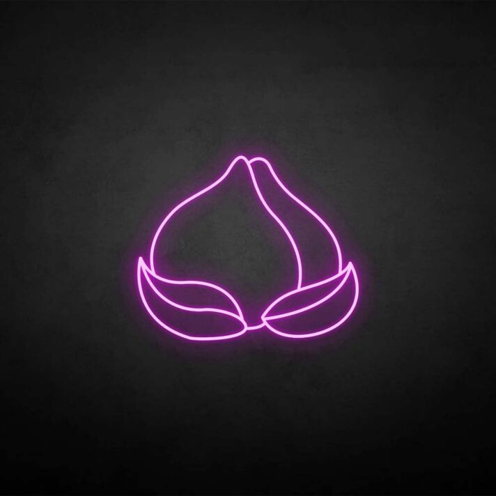 Pfirsichfrucht LED-Neonschild Wohnzimmer Bar