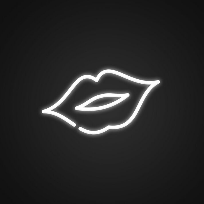 Lippen LED-Neonschild für Bar und Club