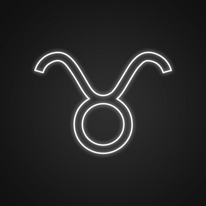 Stier Sternzeichen Symbol LED-Neonschild Wohnzimmer Bar