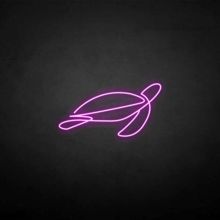 Meeresschildkröte LED-Neonschild Wohnzimmer Kinderzimmer