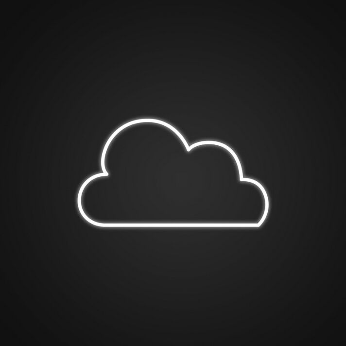 Wolke LED-Neonschild für Wohnzimmer Schlafzimmer