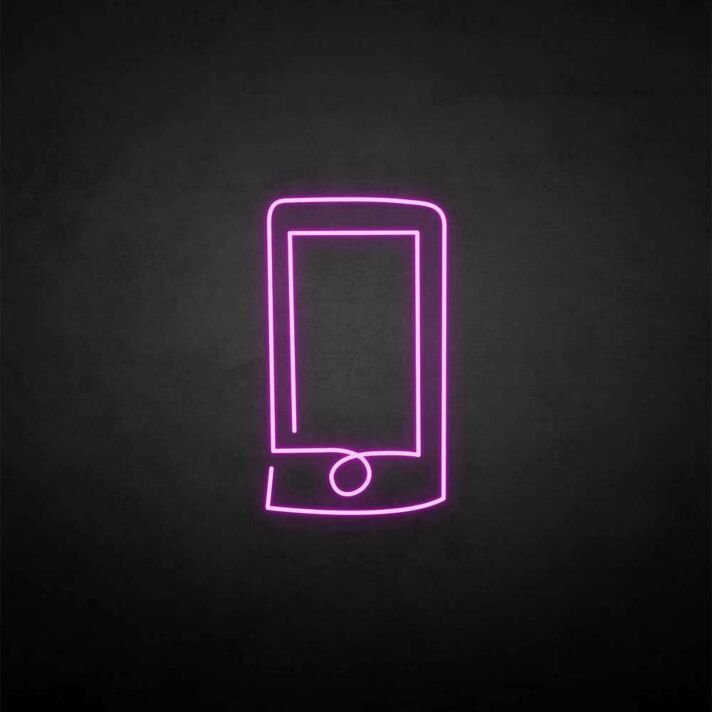 Smartphone Symbol LED-Neonschild für Büro und Laden