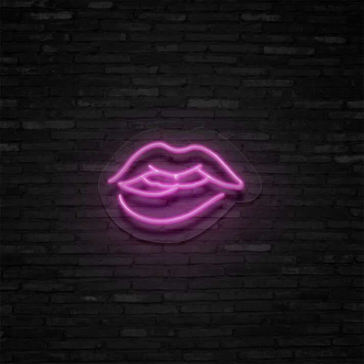 Lippen LED-Neonschild für Bar Club