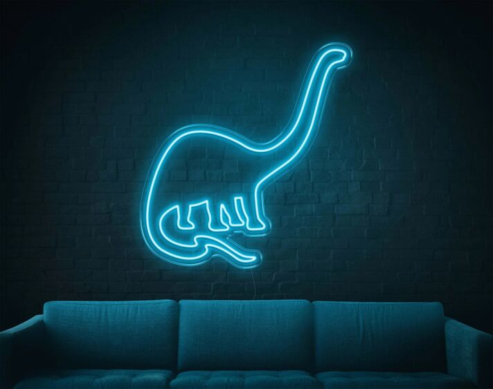 Dinosaurier LED-Neonschild Wohnzimmer Kinderzimmer