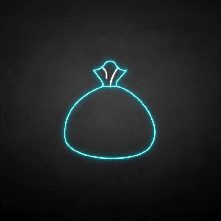 Geldsack LED-Neonschild Büro Geschäft