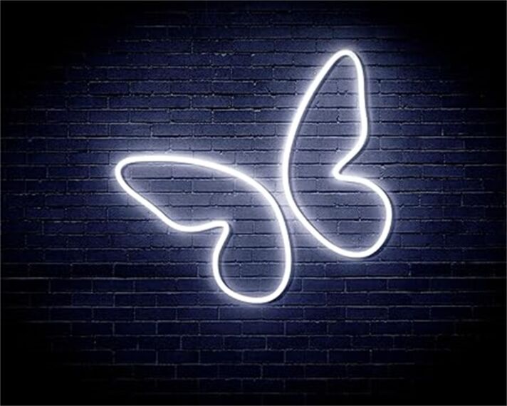 Schmetterling LED-Neonschild Wohnzimmer Schlafzimmer