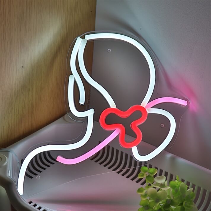 Papagei LED-Neonschild Wohnzimmer Kinderzimmer