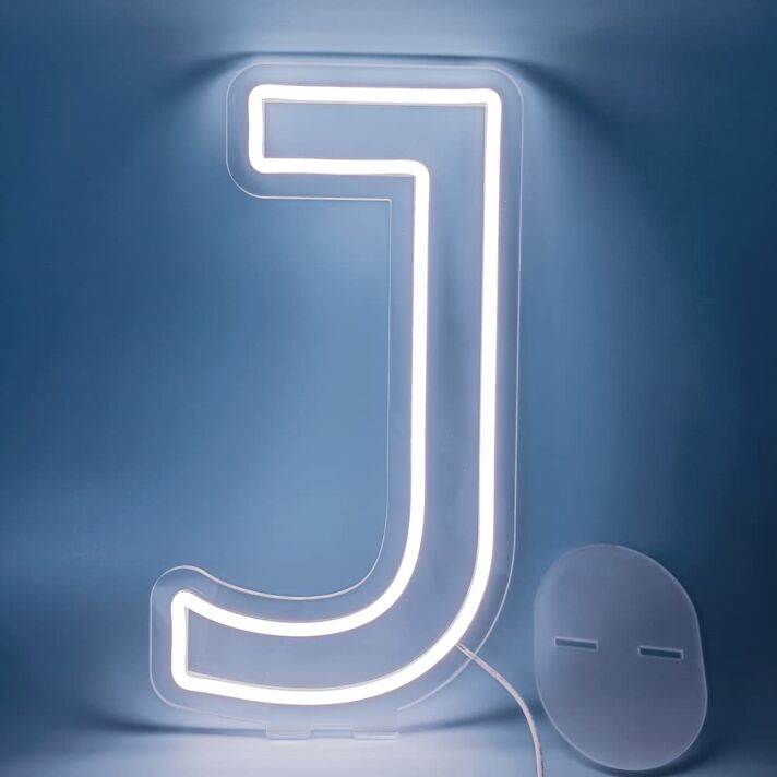 Buchstabe J LED Neonschild für Wohnzimmer und Schlafzimmer