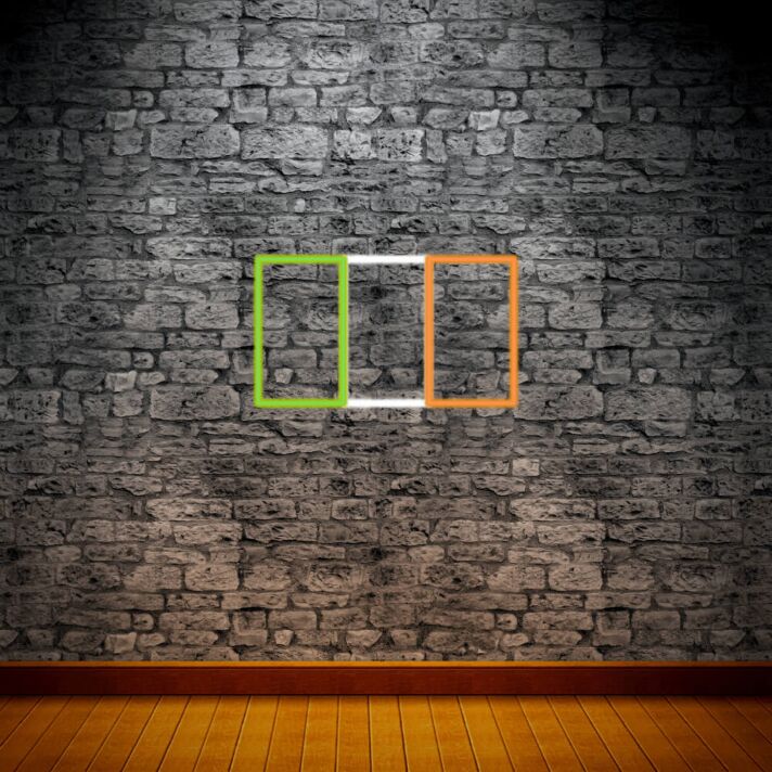 Irische Flagge LED-Neonschild für Wohnzimmer und Bar