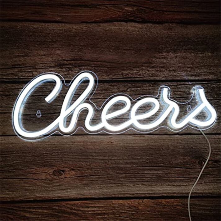 Cheers LED-Neonschild für Bar und Party