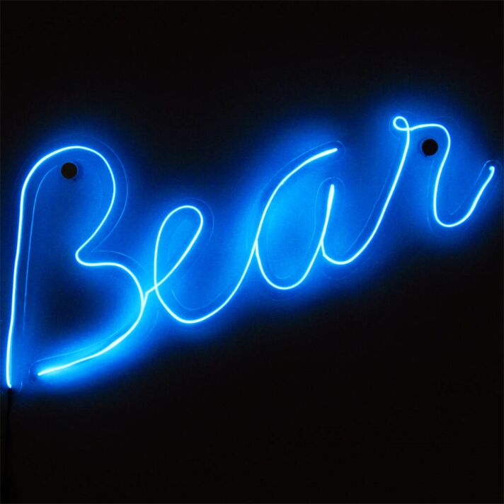 Bear LED-Neonschild Wohnzimmer Bar
