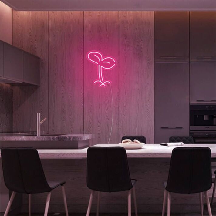 Keimling LED-Neonschild Küche Wohnzimmer