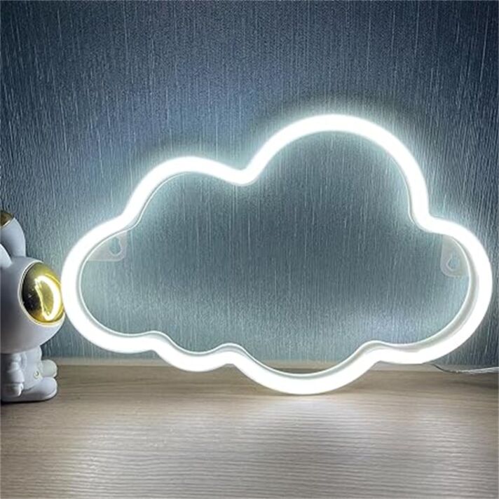Wolke LED-Neonschild für Kinderzimmer und Wohnzimmer