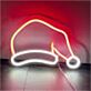 Weihnachtsmannmütze LED-Neonschild für Weihnachten Wohnzimmer