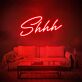Shhh LED-Neonschild Schlafzimmer Kinderzimmer