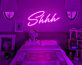 Shhh LED-Neonschild Schlafzimmer Kinderzimmer