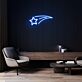 Sternschnuppe LED-Neonschild Wohnzimmer Schlafzimmer