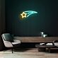 Sternschnuppe LED-Neonschild Wohnzimmer Schlafzimmer