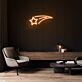 Sternschnuppe LED-Neonschild Wohnzimmer Schlafzimmer