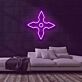 Add a Ninja Spark to Your Home, Office, and Special Events with the Shuriken LED Neon Sign.