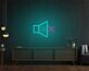 Brighten Your Office, Bar, or Man Cave with the Speaker Off LED Neon Sign.