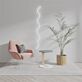 Wellenlinie LED-Neonschild Wohnzimmer Studio