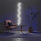 Wellenlinie LED-Neonschild Wohnzimmer Studio